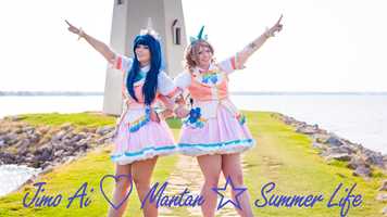 Free download {The Cloud Nine Project} Love Live! Sunshine!! - Jimo Ai Mantan Summer Life video and edit with RedcoolMedia movie maker MovieStudio video editor online and AudioStudio audio editor onlin